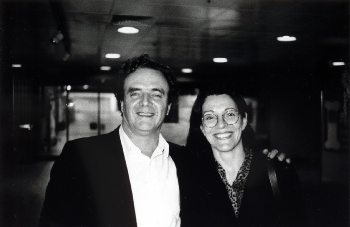 University of Hong Kong academics Richard Stanley-Baker and Kerrie MacPherson, Pokfulam, 13 January 1998