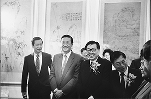 Opening ceremony of new galleries for the University Museum and Art Gallery, University of Hong Kong, 8 November 1996