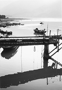 Harbour scene at Tung Chung, Lantau, 27 November 1996