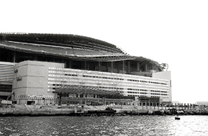 Convention and Exhibition Centre extension under construction, 27 February 1997