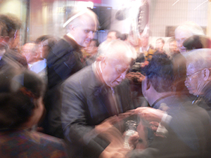 Tung Chee-hwa, at that time Hong Kong's Chief Executive, attending the official opening ceremony for an exhibition of French lmpressionist painting at the Hong Kong Museum of Art, 4 February 2005