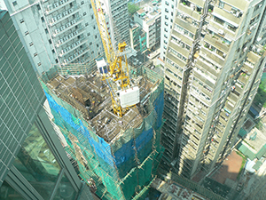 Construction site, Sheung Wan, 14 May 2008