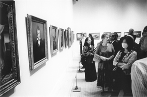 Inside the University Museum and Art Gallery, HKU, 29 March 2003