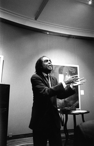 Gilberto Gil, musician and Brazilian Minister of Culture, HKU, 2 March 2004