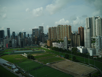 The racecourse, Happy Valley, 31 August 2012