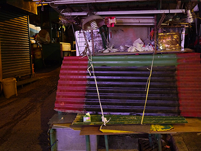 Graham Street Market at night, 13 February 2013