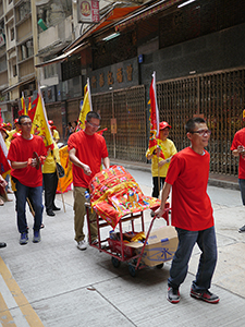 Procession, Ko Shing Street, Sheung Wan, 20 September 2013