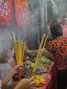 Pokfulam Village during the mid-Autumn Festival, 19 September 2013