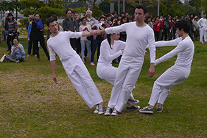 Trisha Brown Dance Company, performing at the Tamar site, 24 February 2014