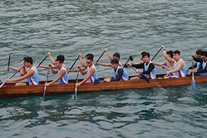 Dragon boat racing, Po Toi island, 21 April 2014