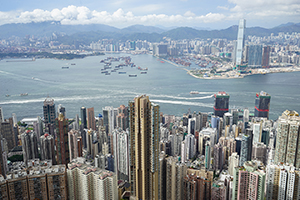 View from the Peak, 6 May 2018