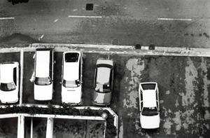 View of car park, Sha Wan Drive, 30 January 1995
