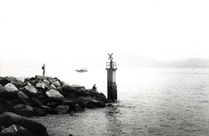 Fishing at Sandy Bay, 5 April 1995
