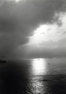 Sunset over the Lamma Channel, 15 April 1995