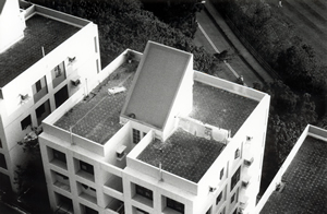Building below my balcony, Sandy Bay, 14 May 1995