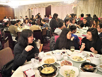 Banquet in honour of artist Song Dong, Quarry Bay, 26 January 2013