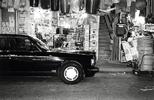 Wanchai Road at night, 3 November 1995