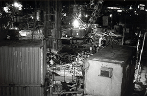 Reclamation in Central, night, 19 December 1995