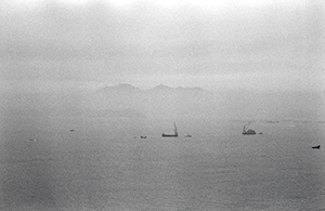 Low cloud over the Lamma Channel, 24 February 1996