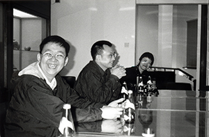 At the 'Engaging Tradition 2' forum, University Museum and Art Gallery, HKU, 10 February 1996