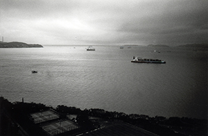 A dark sky, Sandy Bay, Hong Kong Island, 20 March 1996