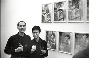 Opening party of 'Cultural Chop Shui 2', Fringe Club, Central, 4 October 1996