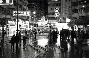 Russell Street, near Times Square, Causeway Bay, Hong Kong Island, 2 November 1996