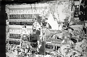 Posters on Wing Wah Lane, Central, 25 February 1997