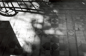 Afternoon sunlight, Main Building, University of Hong Kong, 19 March 1997