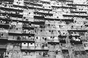 Building facade, King's Road, Quarry Bay, 14 April 1997