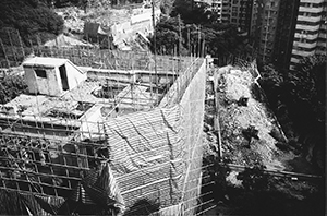 Demolition in progress, Belcher's Gardens, Pokfulam, 15 May 1997