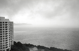 View from a balcony, Sandy Bay, 10 July 1997