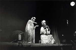 Hungry Ghost Festival Chinese opera performance, Sheung Wan waterfront, 22 August 1997