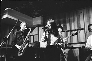 Jazz at the Fringe Club, with Elaine Liu on vocals, Central, 20 September 1997