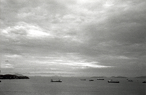 Lamma Channel, viewed from Sandy Bay, 3 September 1997