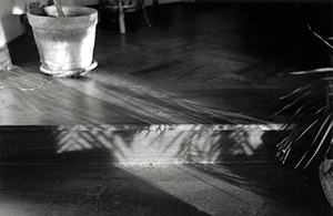 Afternoon light and shadows in a living room, Sha Wan Drive, Sandy Bay, 31 October 1997