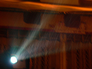 Rainy weather at night, Tai Ping Shan, 2 April 2008