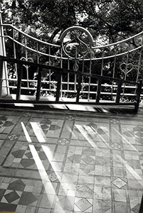 Late afternoon light, Main Building, HKU, Pokfulam, 12 November 1997