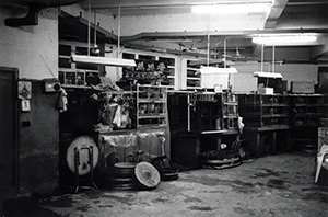 Chickens in poultry cages at Bridges Street Market, Sheung Wan, 1 March 1998