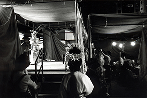 A Chinese opera performance, Southorn Playground, Wanchai, 13 May 1998