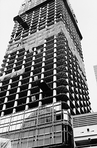 Cheung Kong Center under construction, Central, 20 May 1998