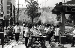 Monkey God Festival held at the Tai Shing Temple, Sau Mau Ping, 6 October 1998