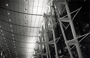 View inside the Central Airport Express Terminal, Central, 29 October 1998