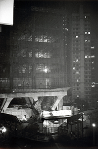 Kadoorie Biological Sciences Building under construction, The University of Hong Kong, Pokfulam, 17 November 1998