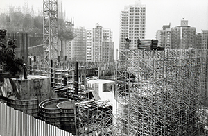 The Belcher's under construction, Pokfulam, 19 January 1999