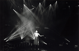 Faye Wong performing at the Hong Kong Coliseum, 9 January 1999