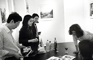 Photographers meeting at OP Fotogallery, Prince's Terrace, Mid Levels, 4 March 1999.