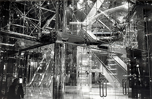 Lobby of The Center, Queen's Road Central, 9 March 1999