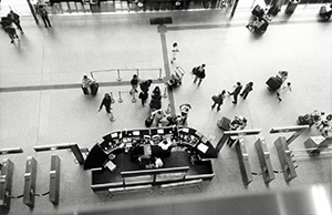 The Airport Express terminal, Central, 2 April 1999