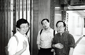 After a meal in Chui Wu restaurant, Wanchai, 11 May 1999